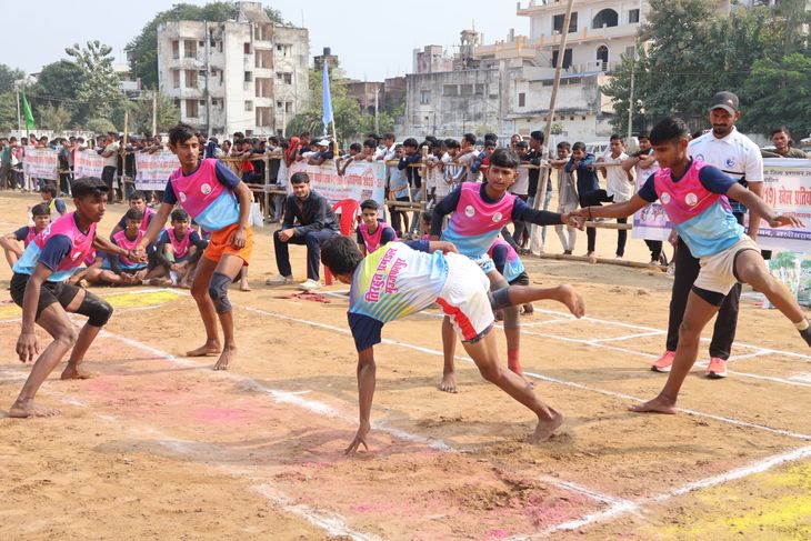 State-level Kabaddi begins; Tirhut beats Patna in the first match of ...