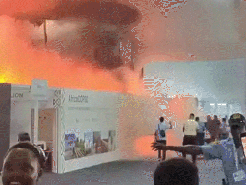 ब्राजील में COP30 क्लाइमेट समिट के हॉल में आग:  13 घायल; 50 हजार डिप्लोमैट, पत्रकार और एक्टिविस्ट मौजूद थे