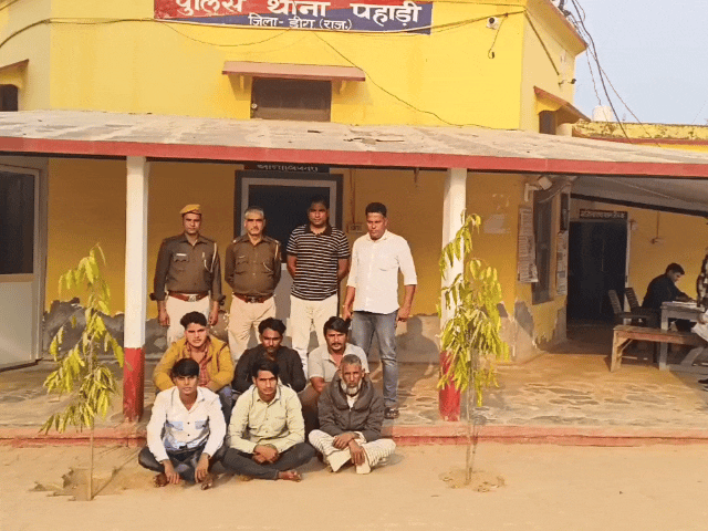 Action taken against 72 criminals in one day/Bharatpur/Deeg/Police ...