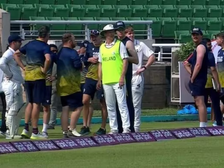 ढाका में भूकंप के कारण बांग्लादेश-आयरलैंड टेस्ट रुका: 5.7 तीव्रता के भूकंप से हिल गया कमेंट्री बॉक्स; खिलाड़ी लॉकर रूम से निकलकर मैदान में आ गए।