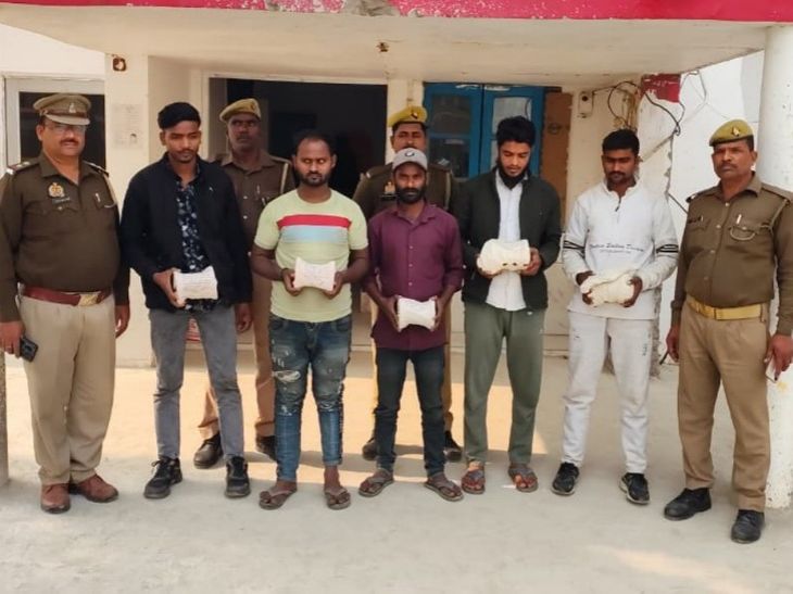 Five members of a copper wire theft gang arrested in Barabanki news