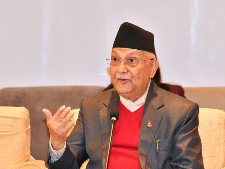 पूर्व नेपाली पीएम ओली ने पार्टी की सिक्योरिटी फोर्स बनाई:सरकार पर सुरक्षा में फेल होने का आरोप; अंतरिम सरकार चुनाव में सेना तैनात करेगी