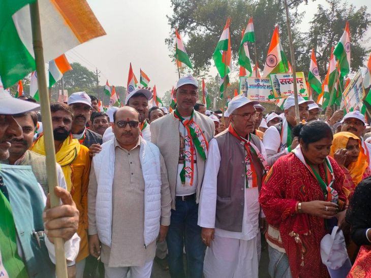 Sardar Patel's 150th birth anniversary celebrated in Bilhaur