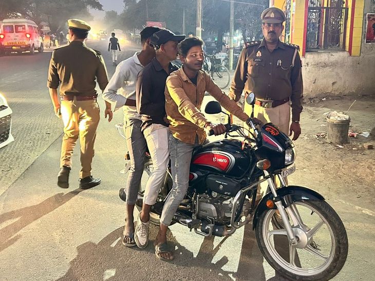 Strict police checking in Shahjahanpur's Kant