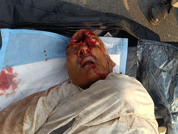 Elderly man dies in a road accident in Meerut