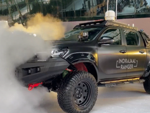 एआई संचालित इंद्रजाल रेंजर: ड्रोन खतरों से कैसे निपटेगी नई तकनीक? Indrajaal Ranger Anti-drone Vehicle Launched news image