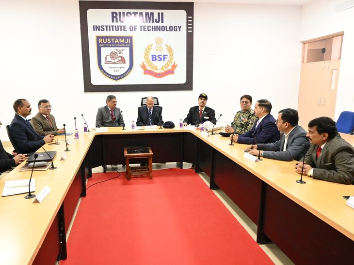 BSF Diamond Jubilee, Rustomji's son reaches RJIT