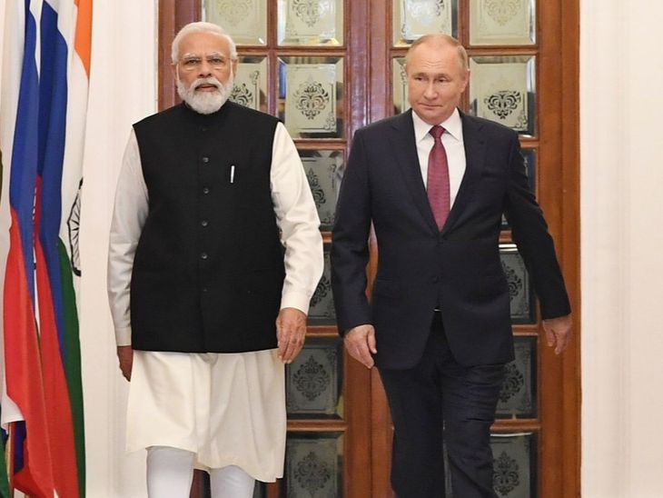 पुतिन दो दिन की यात्रा पर भारत आएंगे:23वें भारत-रूस समिट में भाग लेंगे, राष्ट्रपति भवन में डिनर करेंगे; रूसी तेल खरीद पर बातचीत संभव