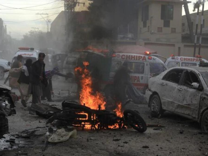 बलूचिस्तान में 24 घंटे में 7 धमाके:उग्रवादियों ने क्वेटा और डेरा मुराद को निशाना बनाया; रेलवे ट्रैक को IED ब्लास्ट से उड़ाया