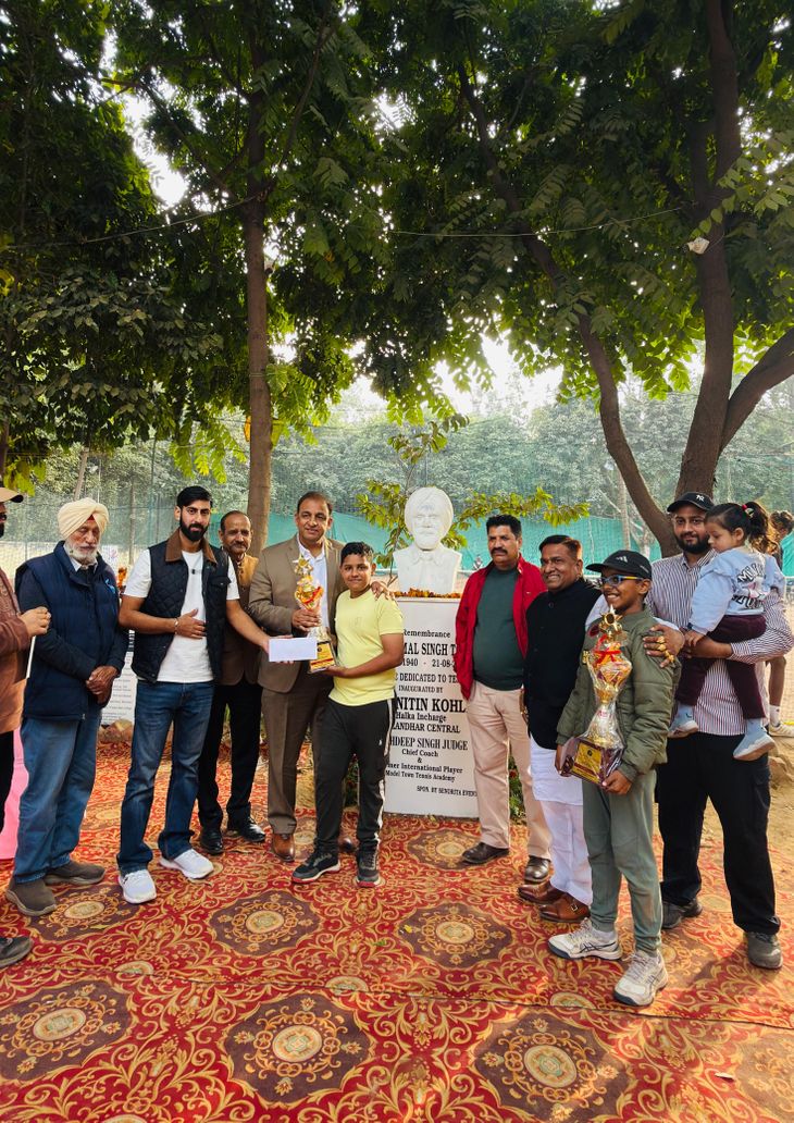 Nirmal Singh Toor Tennis Tournament: Model Town Concludes
