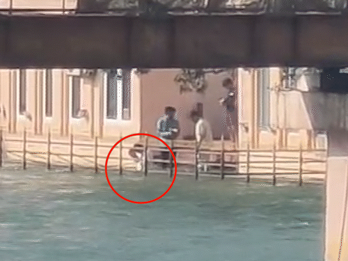 हरिद्वार में धर्मेंद्र की अस्थियां विसर्जित:सनी देओल के बेटे ने विसर्जित की, सनी-बॉबी देओल साथ दिखे