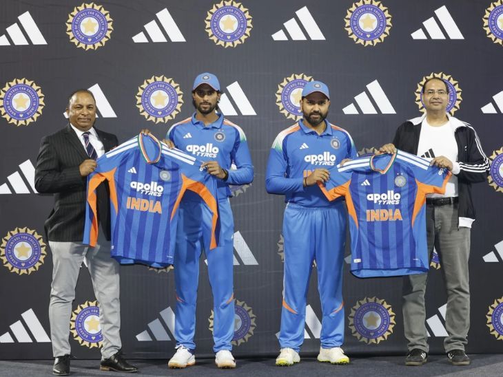 साउथ अफ्रीका टी20 सीरीज के लिए भारतीय टीम का ऐलान:शुभमन और हार्दिक की वापसी; वर्ल्ड कप की जर्सी भी लॉन्च की गई