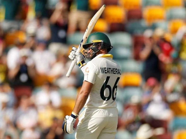 एशेज सीरीज: डे-नाइट टेस्ट में ऑस्ट्रेलिया की पकड़ मजबूत: 44 रन की बढ़त ली, 3 बल्लेबाजों की फिफ्टी; दूसरे दिन उसने 378/6 रन बनाए.