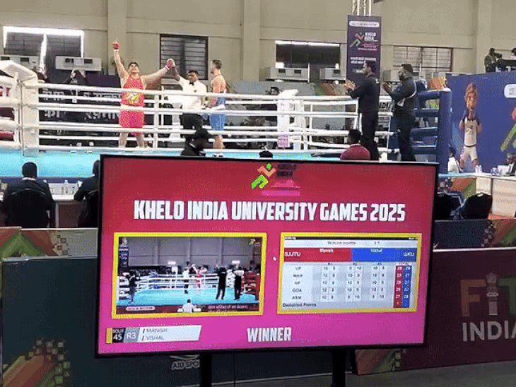 Nuh Boxer Manish Wins Gold in Khelo India 2025 Super Heavyweight ...