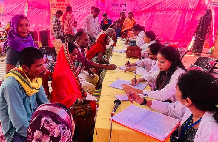 ब्लॉक स्तरीय चिकित्सा शिविर में 512 मरीजों का हुआ उपचार – Kanker News