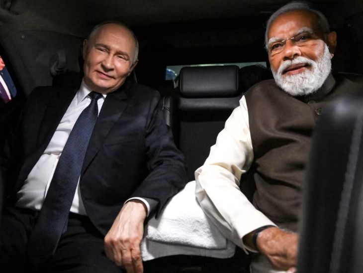 Modi Putin meeting india russia chennai vladivostok corridor | भारतीय सामान 40 की जगह 24 दिन में रूस पहुंचेगा: मोदी-पुतिन के समझौते से 6000km की बचत; 2030 तक 100 अरब डॉलर ट्रेड का टारगेट