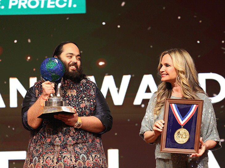 Anant Ambani; Global Humanitarian Award 2025 | Vantara Wildlife Conservation | वन्यजीव संरक्षण के लिए अनंत अंबानी को ग्लोबल ह्यूमैनिटेरियन अवॉर्ड: यह प्रतिष्ठित अमेरिकी अवॉर्ड पाने वाले सबसे युवा और पहले एशियाई बने,‘वनतारा’ को अंतरराष्ट्रीय पहचान