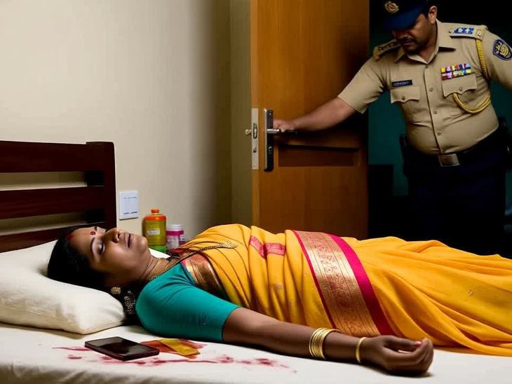 अमृतसर में पत्नी की गला दबाकर हत्या:  लाश कमरे में छोड़ भागा पति, ट्रेन के आगे कूदकर सुसाइड किया; महाराष्ट्र से घूमने आया था कपल – Amritsar News