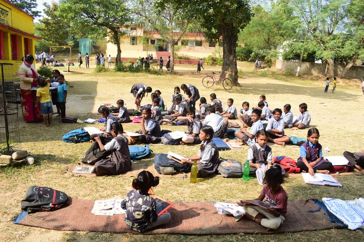 The number of children in schools has decreased due to the cold ...