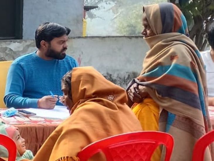 Health camp organized in village Rani Jot