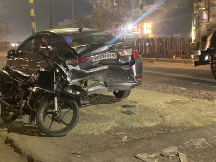 Drunk driver hits several vehicles