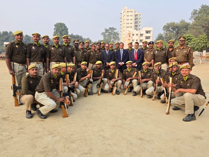 37th Battalion PAC Kanpur won the first position