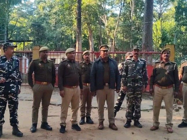 Police-SSB joint patrol on Indo-Nepal border