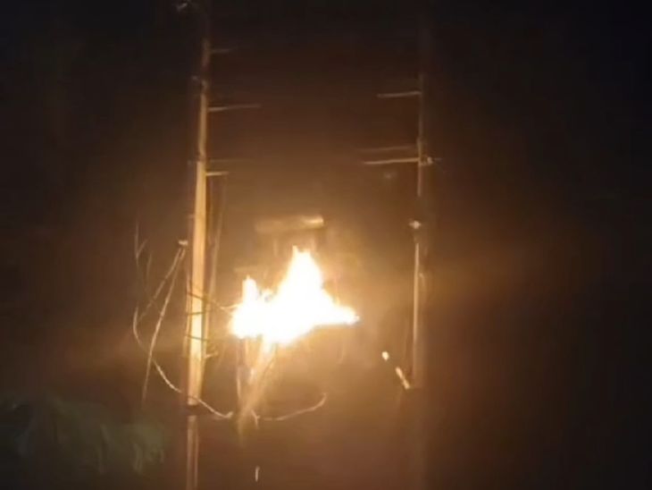 Overloading caused fire in DP in Panwadi