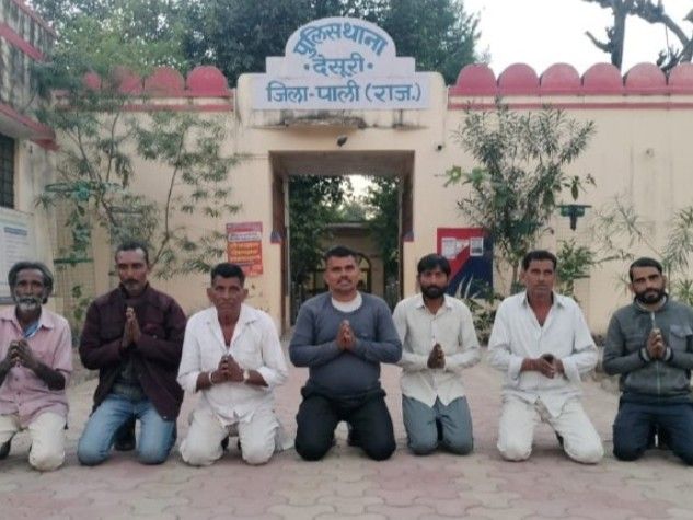 पाली पुलिस ने एक दिन में पकड़े 139 आरोपी:  84 टीमों ने 373 ठिकानों पर दबिश देकर पकड़ा – Pali (Marwar) News