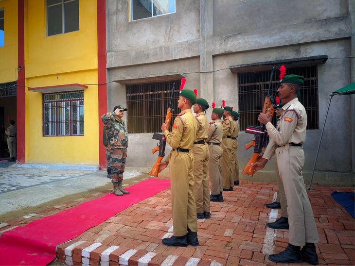 Disaster Management Training in NCC Camp