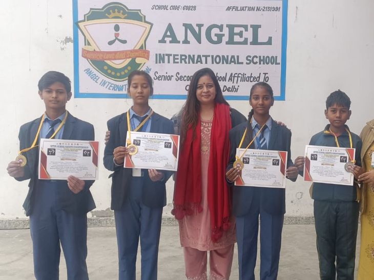 Angel International School students win gold medals