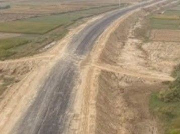 Despite the construction of the culvert, the approach road has not started.
