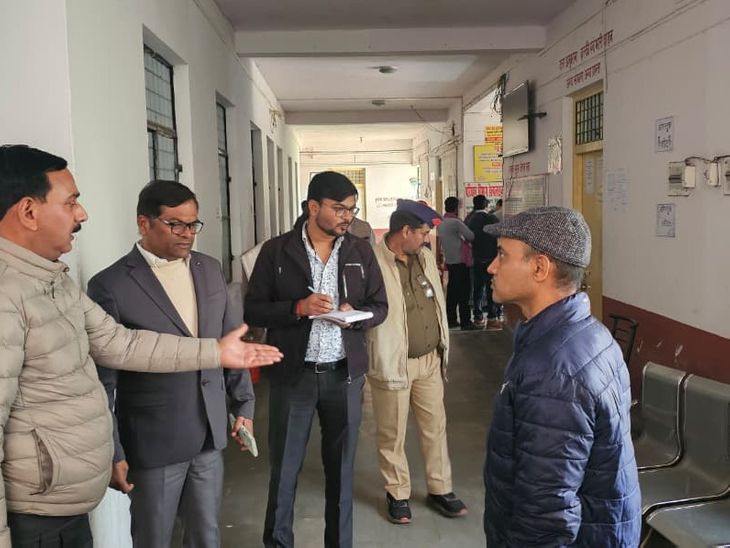 Inspection of Sonbhadra RTO office