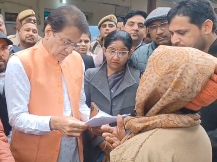 An old woman declared dead on paper comes back to life