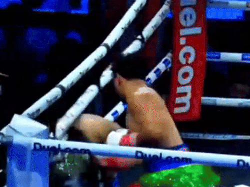 हरियाणवी बॉक्सर नीरज गोयत का ग्लोबल तख्तापलट:दुबई मेगा इवेंट में जोरदार जीत, अमेरिकी बॉक्सर एंथोनी टेलर को हराया, मेन कार्ड का हिस्सा था इवेंट