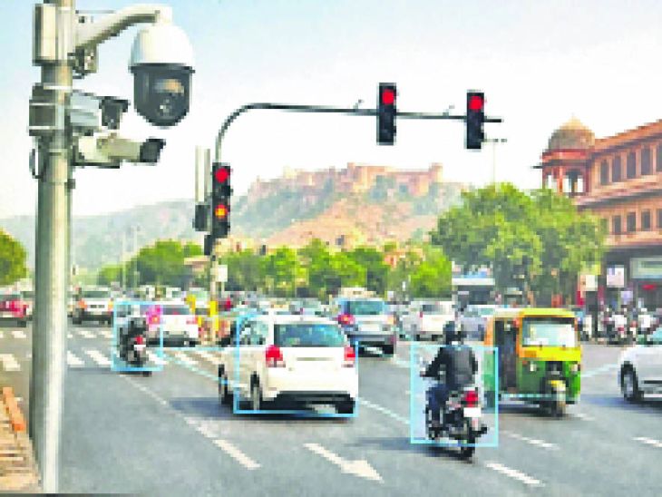 The ITMS camera project, designed to monitor suspicious vehicles and ...
