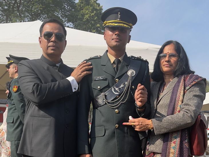 Youth becomes Lieutenant in Indian Army
