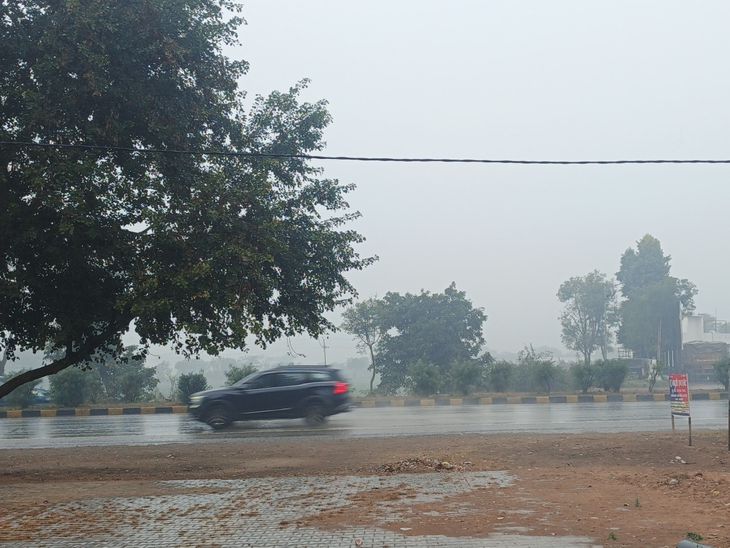 Weather changed in Fatehpur Sikri, heavy rain continued throughout the ...