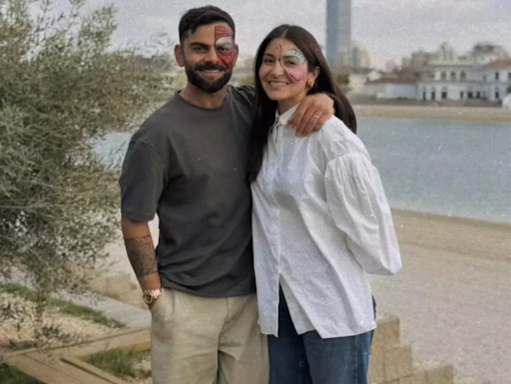 विराट कोहली ने अनुष्का संग कैसे मनाया नया साल 2026? क्रिकेटर की स्पाइडरमैन तस्वी... Virat Anushka Welcomed New Year news image