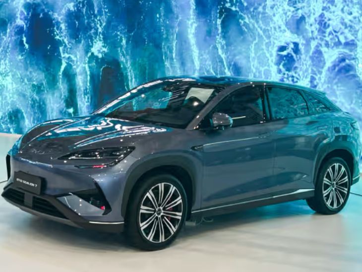 BYD सीलायन 7: इलेक्ट्रिक SUV की कीमत में हुई बढ़ोत्तरी, जानिए नई कीमत और रेंज Byd Sea Lion Price Increase news image