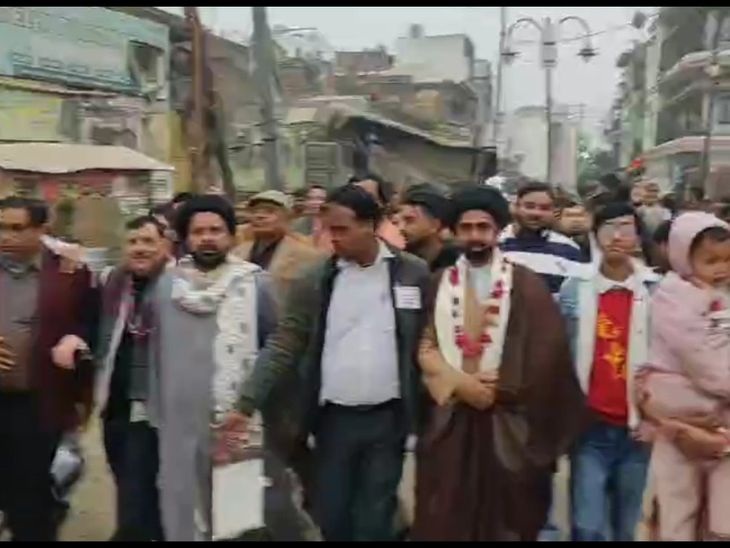 Procession of Musarrat was taken out on the occasion of Hazrat Ali's ...