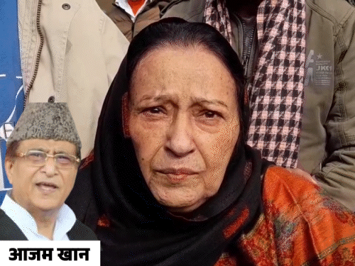 Azam Khan's wife Tanzeen Fatima met him in jail