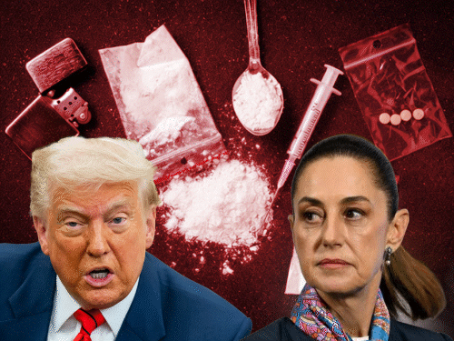 ट्रम्प बोले- मेक्सिको पर ड्रग कार्टेल्स का राज चल रहा:  जमीनी हमले कर इन्हें खत्म करेंगे; मेक्सिको की राष्ट्रपति बोलीं- अमेरिका कहीं का मालिक नहीं
