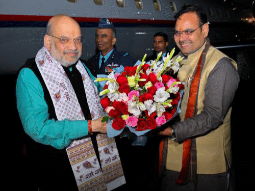 Home Minister Shah, Speaker Birla and CM Sharma on Jodhpur tour | गृहमंत्री अमित शाह आज राजस्थान में: जोधपुर में माहेश्वरी समाज के महाकुंभ में शामिल होंगे, जयपुर में 10 हजार पुलिस कॉन्स्टेबल को नियुक्ति पत्र देंगे – Jodhpur News