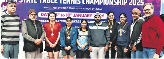 Bhuvansh & Dimpy: Under-19 Table Tennis Champions – Jaipur News