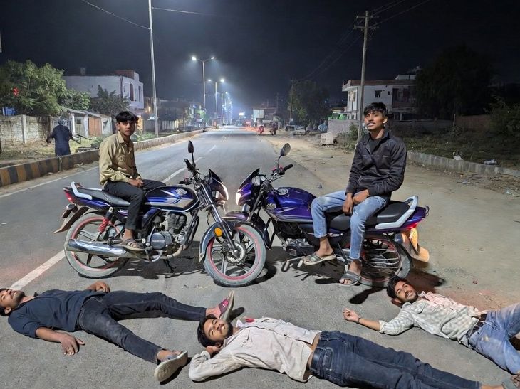 सिरसा में दो बाइकों की भिड़ंत, एक की मौत:  पांच युवक गंभीर घायल, ड्यूटी खत्म कर घर लौट रहे, 3 बच्चों का पिता था मृतक – dabwali News