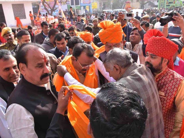 Akhand Hindutva rally in Dudu, inaugurated by Deputy CM