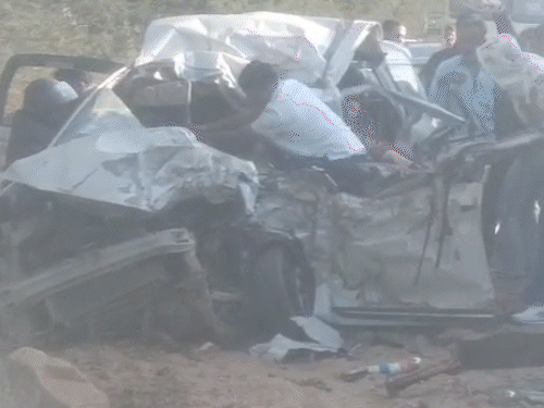 Jaipur-Bikaner Highway Accident | Fatehpur Collision, Four Dead