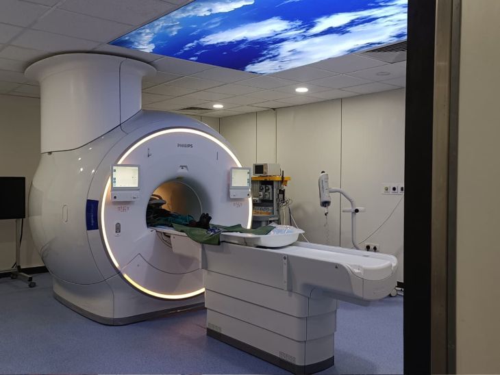 Now RIMS has MRI, 2 CT scan and other machines.