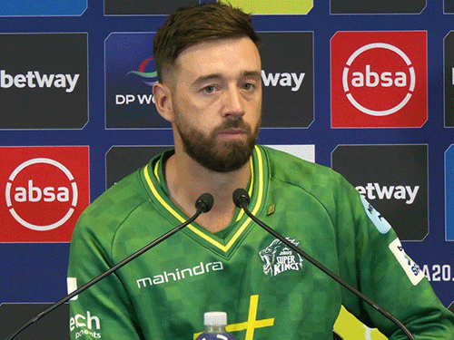 SA20 एलिमिनेटर में जोबर्ग सुपर किंग्स और पार्ल रॉयल्स आमने-सामने: सुपर किंग्स के कप्तान विंस ने कहा: टीम किसी भी खिलाड़ी पर निर्भर नहीं थी।